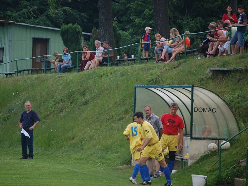 Fotbalisté Přimdy prohráli s TJ Chotěšov 1:3 .