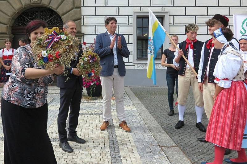 Ve Stříbře se lidé těšili z kulturní akce - Dožínek.