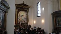 V Boněnově hrála barokní hudba a představili model kostela z Merkuru