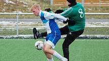 Zimní příprava: Hvězda Cheb - FK Tachov (zelení) 3:4.