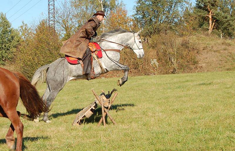 Hubertova jízda v Oldřichově.