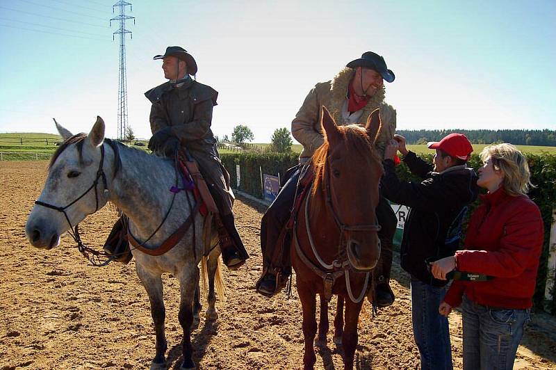 Hubertova jízda v Oldřichově.