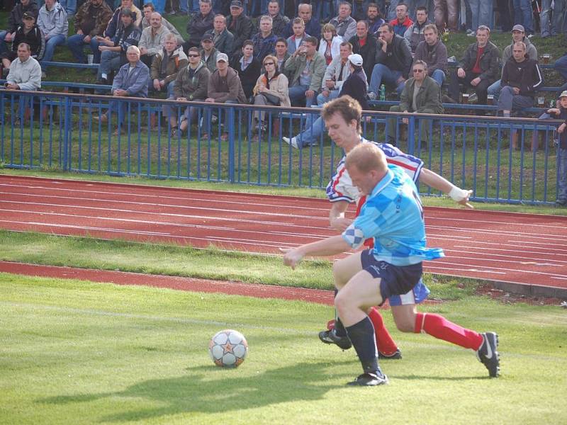 Utkání přeboru Plzeňského kraje SK Tachov - Sp. Chrást 0:0