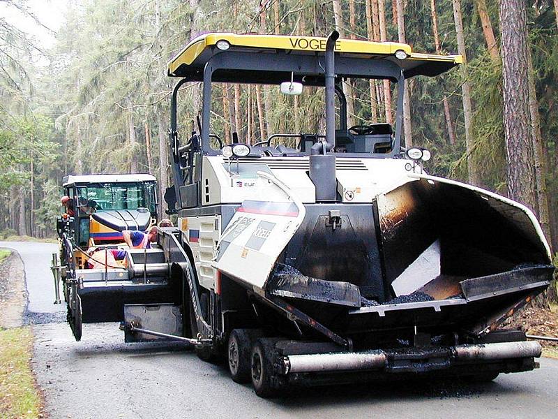 Oprava silnice z Kladrub do Zhoře