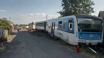 Střet osobního vlaku s autem v Boru u Tachova.