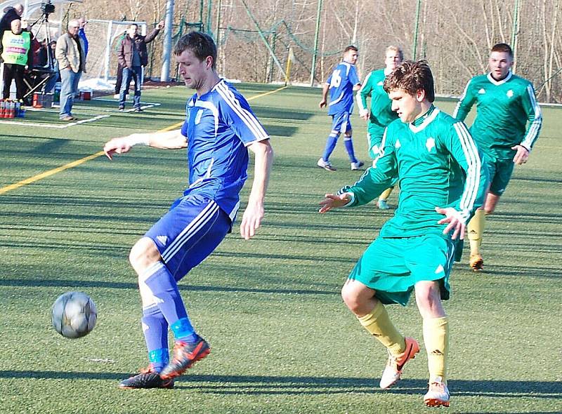 Jarní premiéra v divizi FK Tachov vyšla, porazil 1. FC Karlovy Vary a.s. 4:0