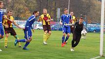 Fotbalová divize: Poslední zápas podzimu mezi FK Tachov a ZVVZ Milevsko skončil 1:0.