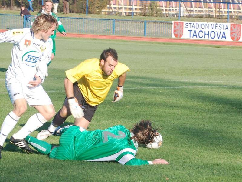 Mužstvo FK Tachov se s divizním podzimem loučilo výhrou nad FC ZVVZ Milevsko 3:1