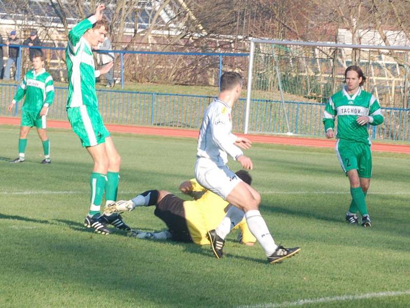 Mužstvo FK Tachov se s divizním podzimem loučilo výhrou nad FC ZVVZ Milevsko 3:1