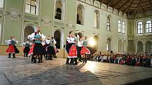 Během závěrečného koncertu patnáctého ročníku festivalu Dveře jízdárny dokořán se představil vojenský umělecký soubor Ondráš.