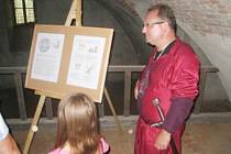 Na zámku Zelená Hora po tři víkendy provázel návštěvníky Libor Marek z Přimdy. 