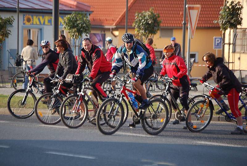 Cyklisté vyrazili na Babický štípanec