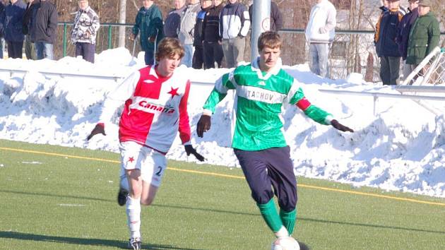 FK Tachov - Slavia Praha U19 2:1 (0:1).