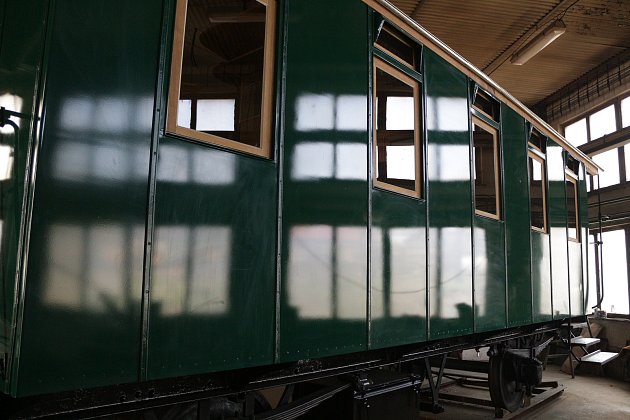 Historický vagon z Krasíkova poslouží jako exponát v Lužné