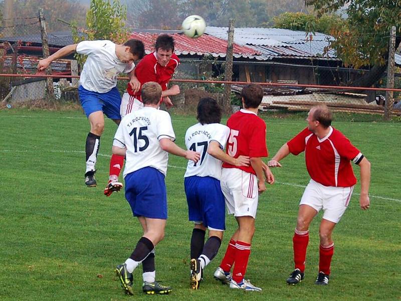 Fotbal–1. A třída: TJ Rozvadov – VD Luby 3:1