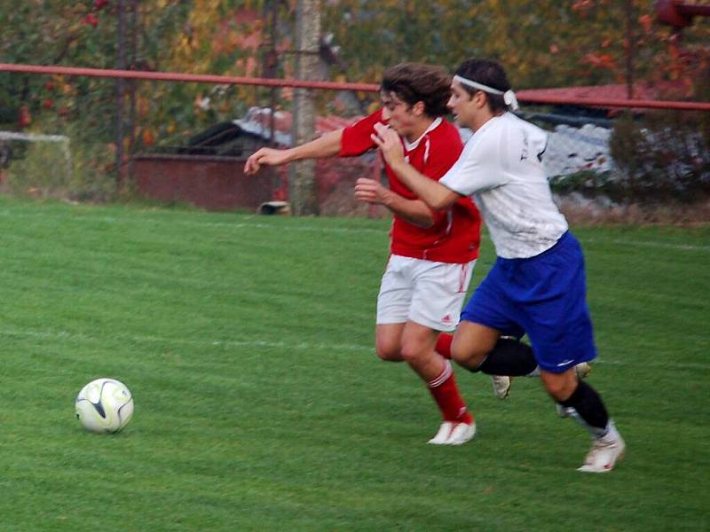 Fotbal–1. A třída: TJ Rozvadov – VD Luby 3:1