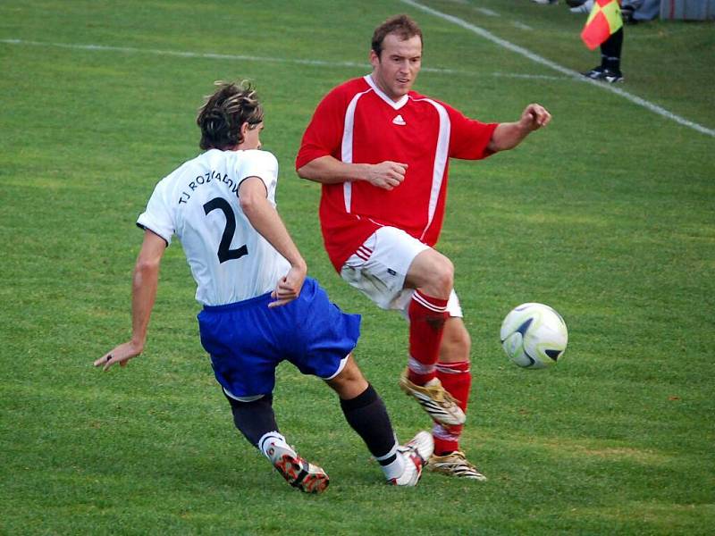 Fotbal–1. A třída: TJ Rozvadov – VD Luby 3:1