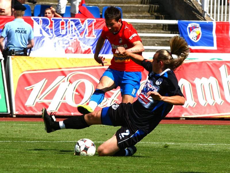 Fotbalové utkání FC Viktoria Plzeň – SK Kladno 1:0.