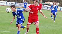 Mužstvo FK Tachov prohrálo ve čtrnáctém kole ČFL s Kolínem 0:1.