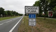 Na pondělí 4. července je naplánován začátek uzavírky v Chodové Plané. Veškerá doprava musí po objízdných trasách.