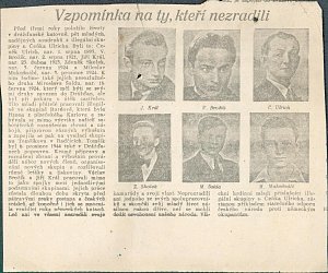 80 let od popravy Václava Brožíka.
