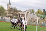 Fotbalové utkání Tachov – Admira Praha 0:2.