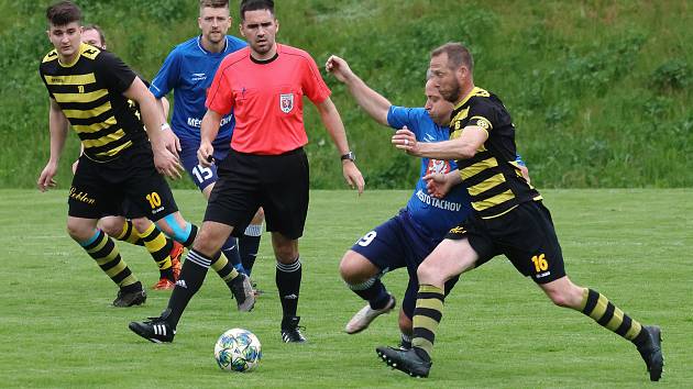 Krajský přebor, 25. kolo: FC Chotíkov 1932 - FK Tachov 0:1.