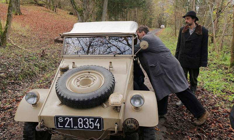 Filmaři se vrátili do zaniklé vsi, ve Výškovicích točil Tomáš Mašín Bratry