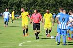 FK Staňkov (modrobílé dresy) - Baník Stříbro 0:7 (0:2)