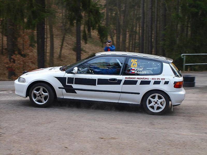 Ve Stříbře a okolí se jela Rallye show