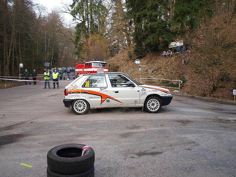 Ve Stříbře a okolí se jela Rallye show