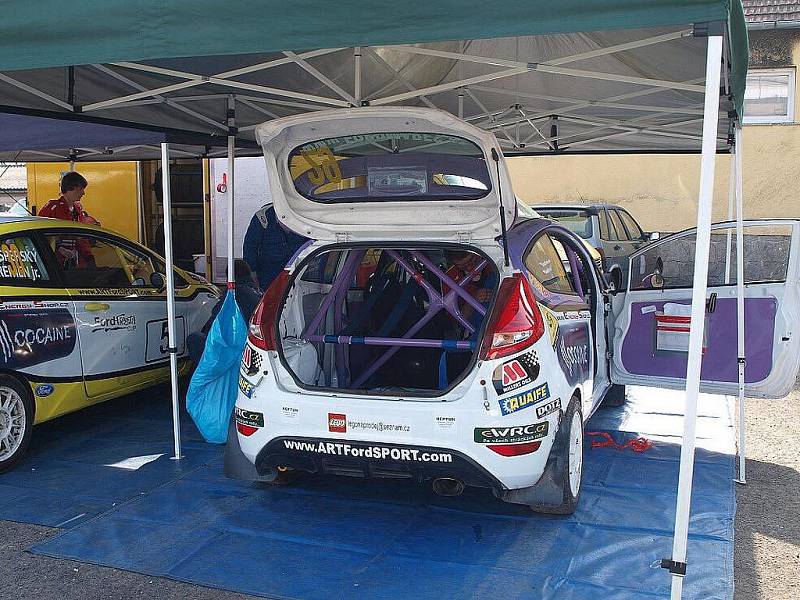 Ve Stříbře a okolí se jela Rallye show