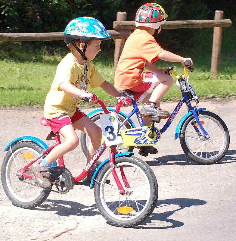 V Maršových Chodech se jel sedmý ročník závodu Bike maraton Českým lesem.