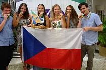 Studenti stříbrského gymnázia při své návštěvě Brazílie.