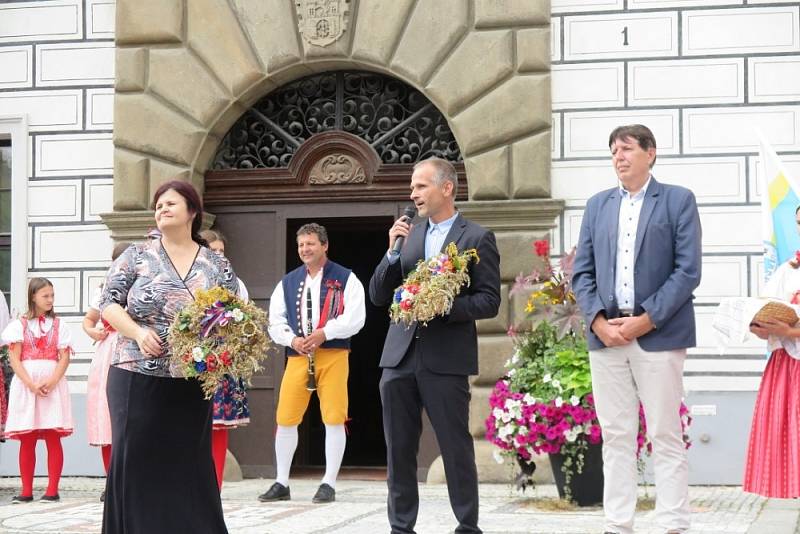 Ve Stříbře se lidé těšili z kulturní akce - Dožínek.