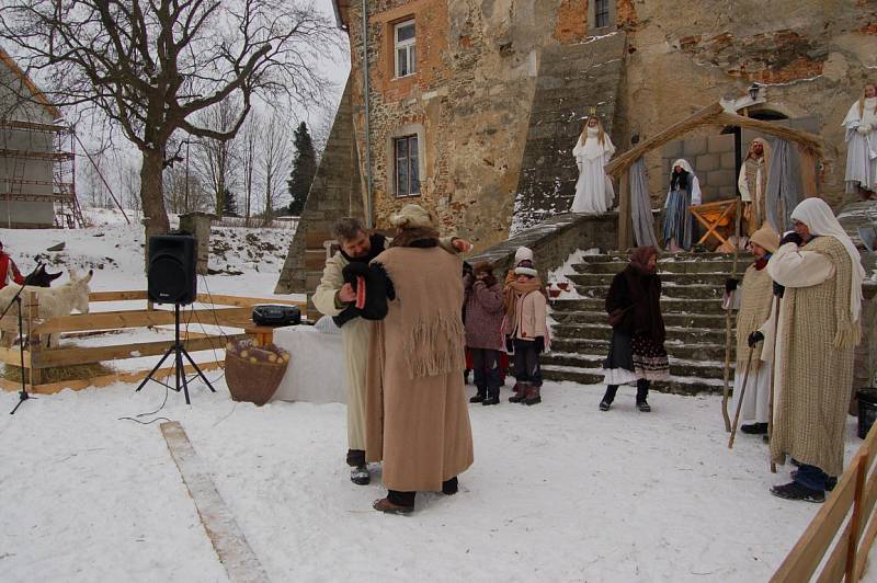 Živý betlém v Bernatricích