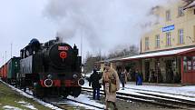 Lokálka se o víkendu proměnila v Transsibiřskou magistrálu.