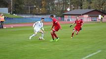 Snímky z utkání FK Tachov - Baník Stříbro.