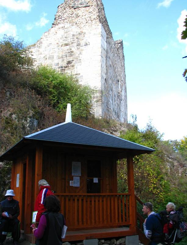 Poslední záříjový den byl posledním letošním dnem, kdy na Přimdě prováděl průvodce Josef Rídl.