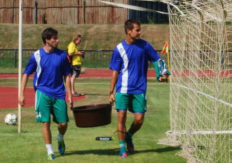 Přípravný fotbal: V Tachově hrála třetiligová J. Domažlice a neudržela tříbrankový náskok.