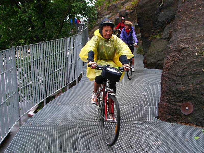 Tachovský cyklistický klub Nežeňme se vyrazil do Kadaně a okolí.