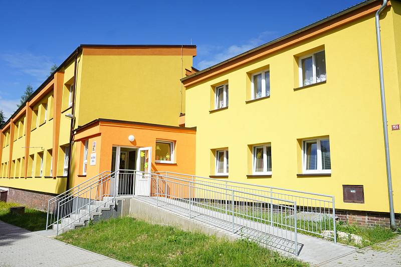 Zrekonstruované prostory Mateřské školy v Rozvadově.