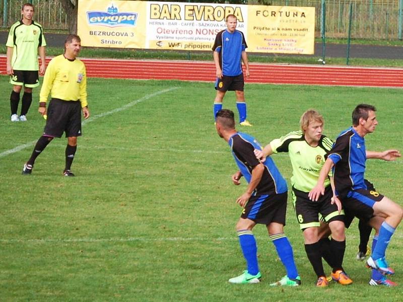 Fotbal-1.B třída: B. Stříbro – FK Tachov B 1:1