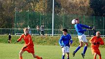 Fotbal – divize starších žáků: FK Tachov – Slavoj Praha Podolí 2:0 