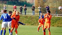 Fotbal – divize starších žáků: FK Tachov – Slavoj Praha Podolí 2:0 