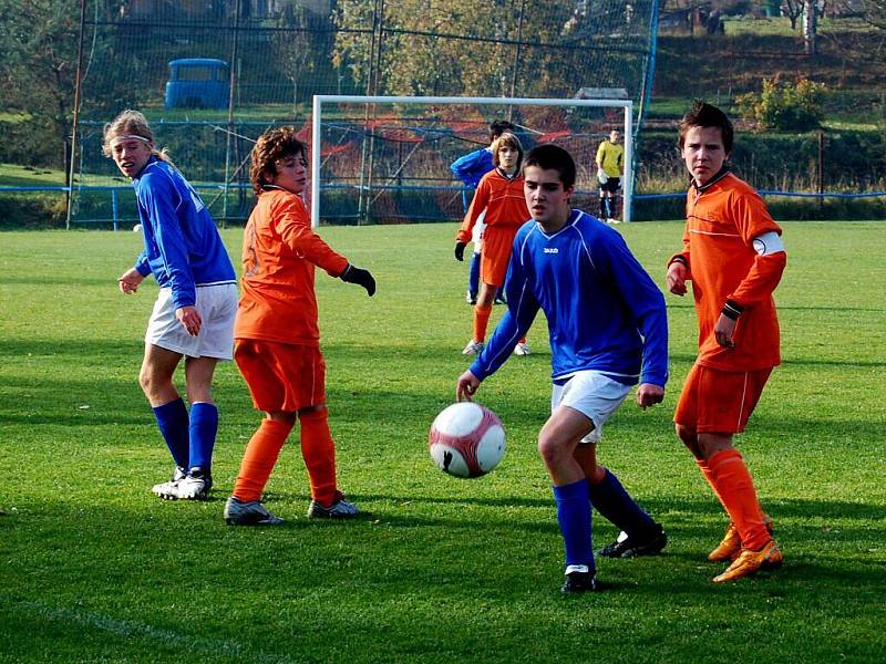 Fotbal – divize starších žáků: FK Tachov – Slavoj Praha Podolí 2:0 