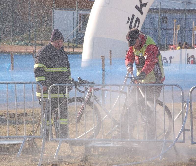 Cyklokrosový šampionát se jel ve Stříbře.