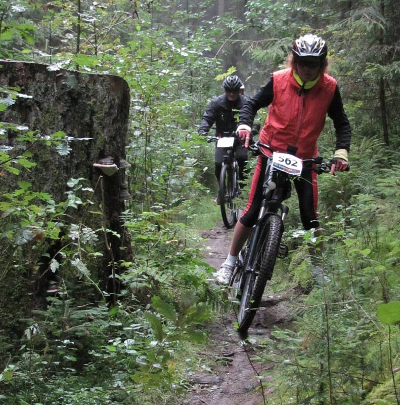 Cyklistického podniku se účastnili i kolaři z Tachovska.