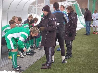 Divizní fotbalisté FK Tachov rozstříleli v přípravě účastníka přeboru FC Chrást .