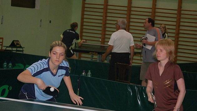 V borské sokolovně se hrál mezinárodní stolní tenis.